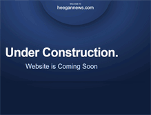 Tablet Screenshot of heegannews.com